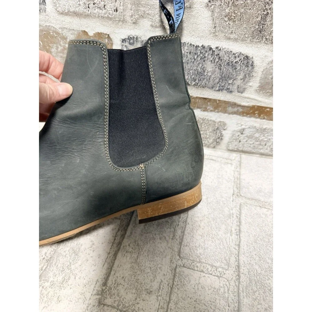 John Fluevog Mens Chelsea Boots Size 12.5 Leather
